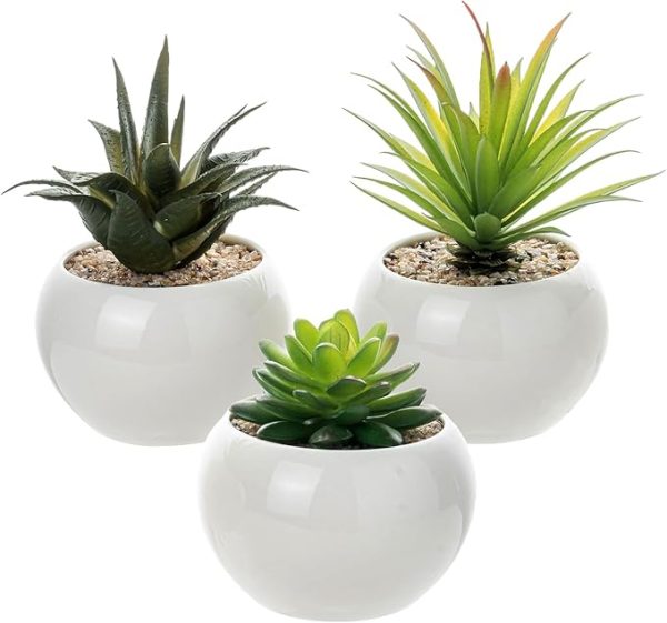 Mini Artifical Plant And Flower Decor-Small Decorative Floral Arrangement